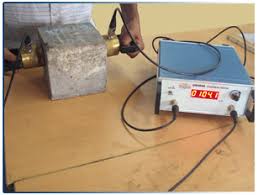 Ultra sonic velocity test